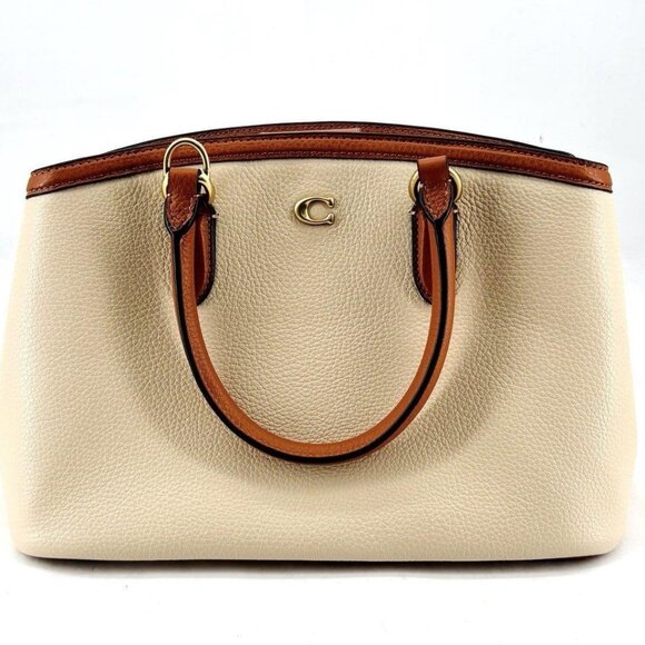 Coach Legacy Carryall 28, Chalk & Tan Colorblock - CU025 - Picture 7 of 14